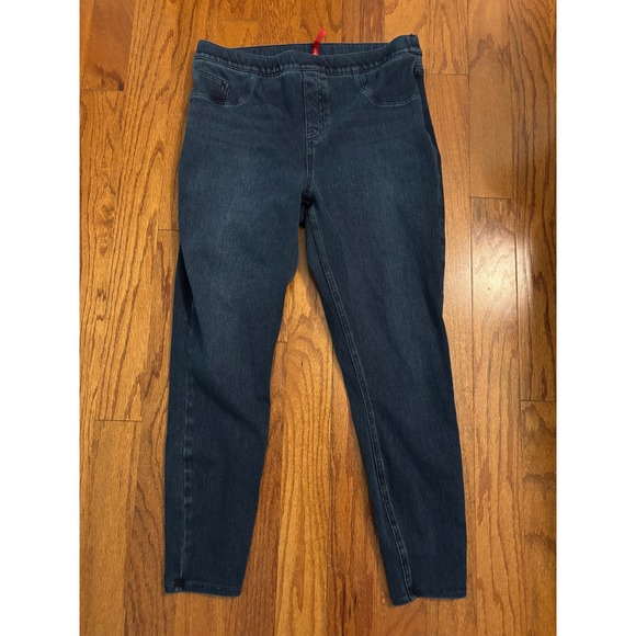 SPANX Pants - Spanx Blue Skinny Leg Pants Size XL